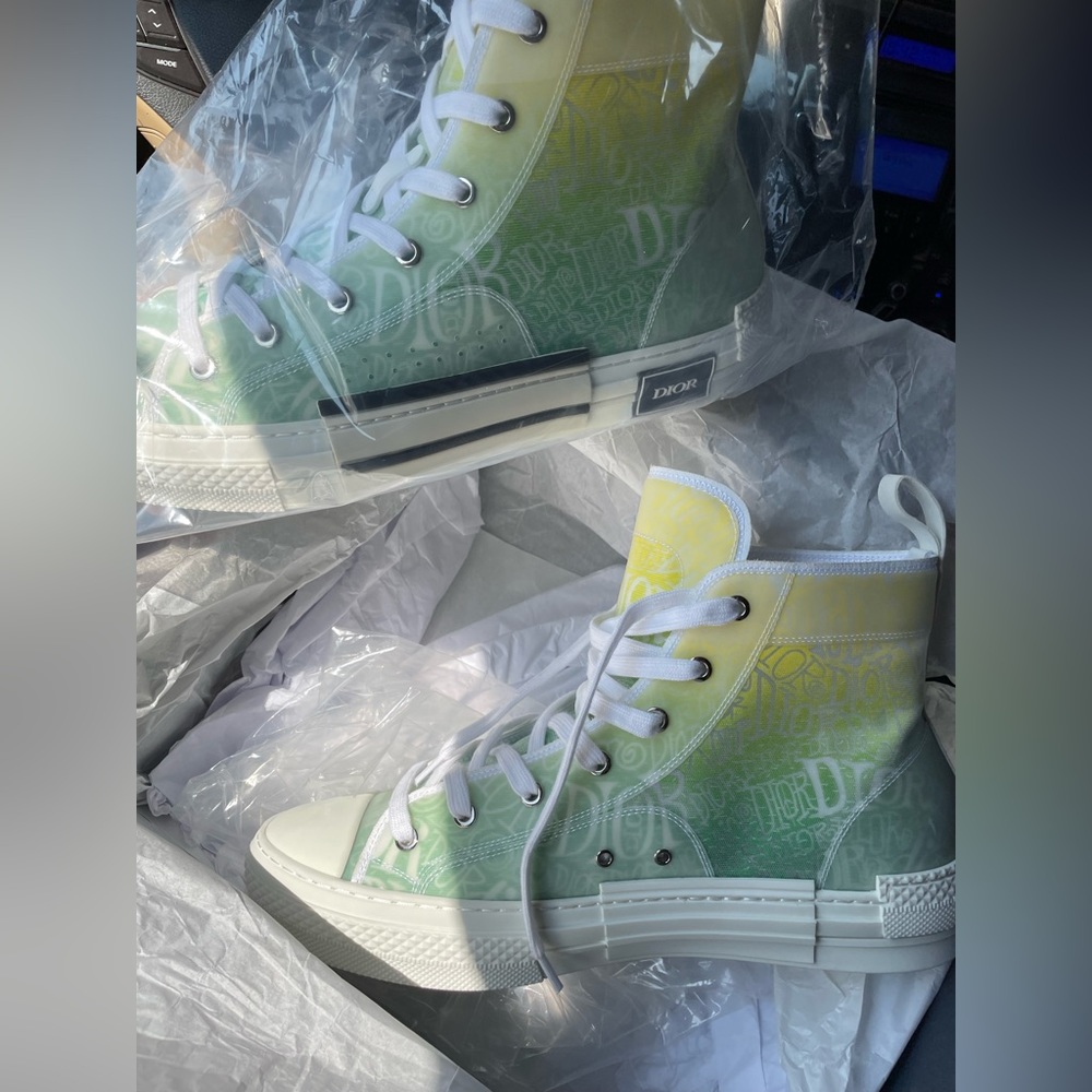 DIOR B23 high top dior and Shawn
